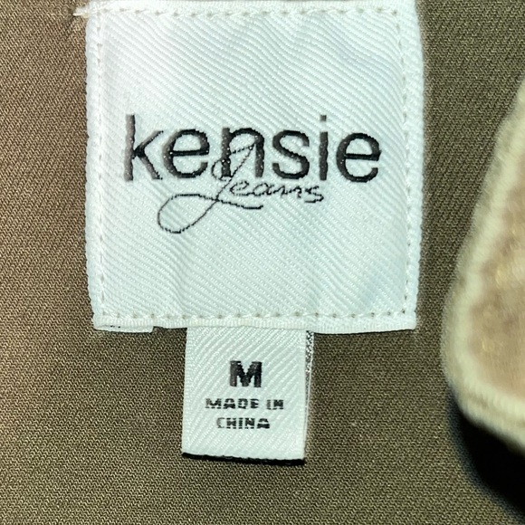 Kensie Olive Green Military Cargo
Utility Jacket Size Medium - Picture 4 of 4